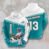 Miami Dolphins Champ All Over Print 3D Hoodie Gifts For Fans