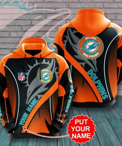 Miami Dolphins Champ Hoodie: Zip-Up Hoodie For Diehard Fans