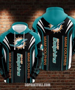 Miami Dolphins Champion 3D Hoodie - All Over Print Hoodie For Fans