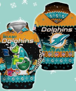 Miami Dolphins Champs All Over Print 3D Hoodie (Special Edition Gifts For Fans