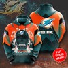 Miami Dolphins Custom Hoodie 3D - Fan Gear For Nfl Lovers