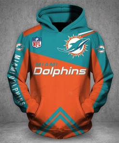 Miami Dolphins Customized All Over Print 3D Hoodie Gifts For Fans