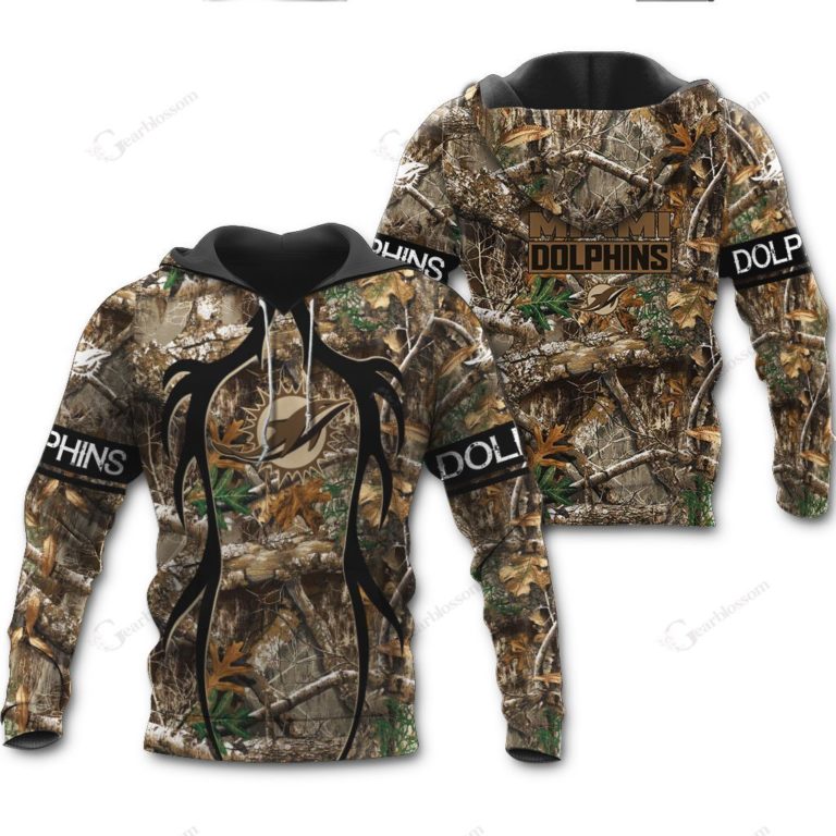Miami Dolphins Death Hoodie Pullover And Zipper Pered 3D - Add Some Edge To Your Fan Look