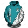 Miami Dolphins Fan All Over Print 3D Hoodie Gifts For Fans
