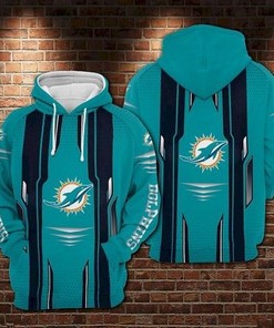 Miami Dolphins Full Print 3D Hoodie A Gift For Your Family Your Friend