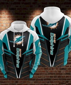 Miami Dolphins Full Print All Over Print 3D Hoodie Limited Edition