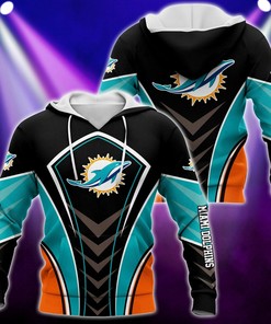 Miami Dolphins Graphic Sport 3D Hoodie That Is Comfortable And Stylish