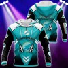 Miami Dolphins Graphic Sport Printing 3D Hoodie In High Quality