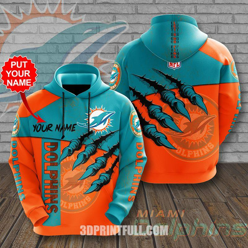Miami Dolphins Hot 3D Hoodie For Fans Of The Nfl Team