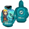 Miami Dolphins Limited Edition All Over Print Hoodie - Add Some Wow Factor To Your Collection 