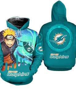 Miami Dolphins Limited Edition All Over Print Hoodie - Add Some Wow Factor To Your Collection