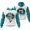 Miami Dolphins Lips Hoodie For Fans - Add Some Fun To Your Fan Gear