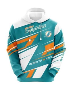 Miami Dolphins Nfl 3D Printed Hoodie With Unique Printful Design - Ideal Fan Gift