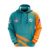 Miami Dolphins Nfl All Over Print Zip-Up Hoodie - Ideal Gift
