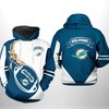 Miami Dolphins Nfl Classic 3D Printed Hoodie - A Classic Look For Any Fan 