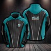Miami Dolphins Nfl Fan Gift - Custom All Over Print Zip-Up Hoodie With Unique 3D Graphic