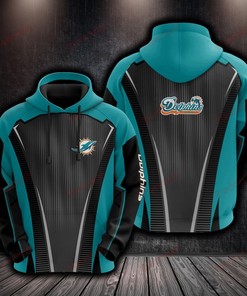 Miami Dolphins Nfl Fan Gift - Custom All Over Print Zip-Up Hoodie With Unique 3D Graphic
