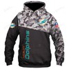 Miami Dolphins Nfl Military 3D All Over Print Hoodie With Front Pocket And Customization Option