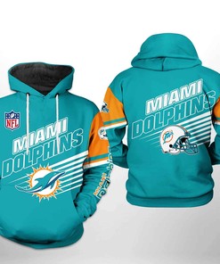 Miami Dolphins Nfl Team 3D Printed Hoodie - Support Your Team In Style