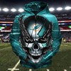 Miami Dolphins Official 3D Printed Hoodie With Customization Option - Ideal Gift For Fans