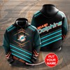 Miami Dolphins Personalized 3D Hoodie - Add A Personal Touch To Your Fan Gear 