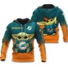 Miami Dolphins Punisher Skull 3D All Over Print Hoodie - Add Some Edge To Your Look 