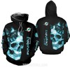 Miami Dolphins Skull 3D Hoodie - Perfect Gift For Diehard Fans