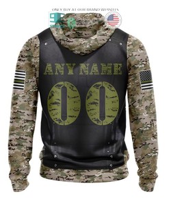 Miami Dolphins Skull Punisher Veteran Camo 3D Hoodie For Patriotic Fans