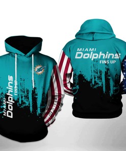 Miami Dolphins Team Us 3D Printed Hoodie In Limited Edition Style