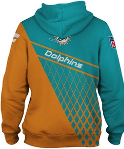 Miami Dolphins Zip Hoodie Gift For Fan - A Perfect Gift For Any Fan 
