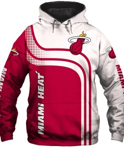 Miami Heat Custom All Over Print 3D Hoodie-Zip Hoodie For Fans