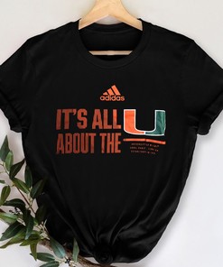 Miami Hurricanes Amplifier It's All About The UM T-Shirt Fan Gift