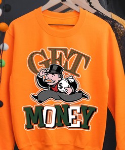 Miami Hurricanes Get Money Team T-Shirt Hoodie Sweatshirt Fan Gift