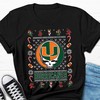 Miami Hurricanes Grateful Dead Christmas Sweater Unisex Gift for Fans