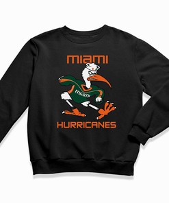 Miami Hurricanes University NCAA Sweatshirt T-Shirt Fan Gift