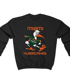 Miami Hurricanes University NCAA Sweatshirt T-Shirt Fan Gift