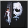 Michael Halloween Myers Print Shower CurtainScary Horror Bathroom Decor for Halloween