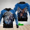 Michael Myers Halloween 3D All Over Print Hoodie - Nrl Canterbury Bankstown Bulldogs 