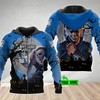 Michael Myers Halloween 3D All Over Print Hoodie - Personalized Nrl Canterbury Bankstown Bulldogs 