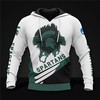 Michigan State Spartans All Over Print 3D Hoodie-Zip Hoodie For Fans
