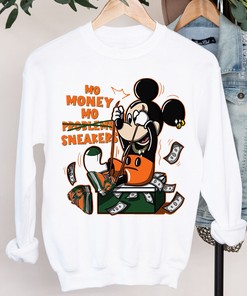 Mickey Mo Money Mo Problems Miami Sneakers T-Shirt Fan Gift