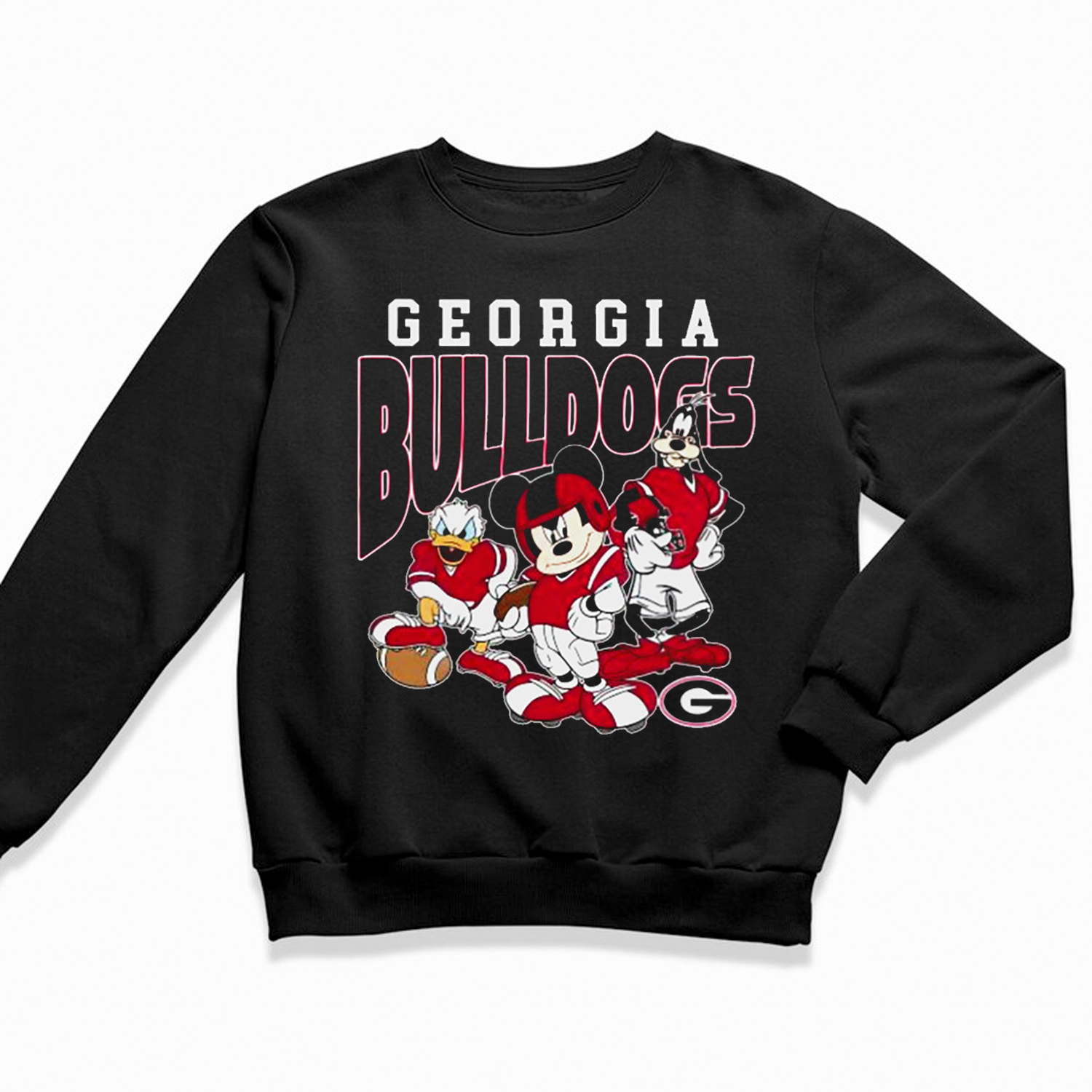 Mickey Mouse and Friends Georgia Bulldogs T-Shirt - Classic Tee for Fans