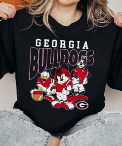 Mickey Mouse and Friends Georgia Bulldogs T-Shirt - Classic Tee for Fans