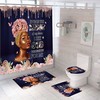 Midst African American Shower Curtain 4 Piece Set