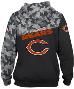 Military Themed Carolina Panthers All Over Print 3D Hoodie - New Season Collection