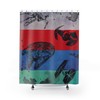 Millennium Falcon-Wing and Tie Fighter Shower Curtain from Star Wars Collection