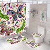 Minimalist Butterfly Shower Curtain - Simple And Elegant Bathroom Decor