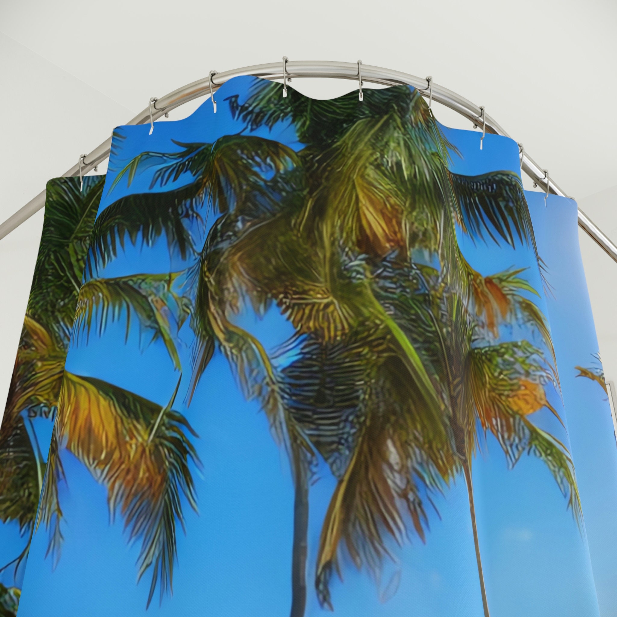Minimalist Sandy Beach Shower Curtain For A Simple Bathroom Refresh - Image 3