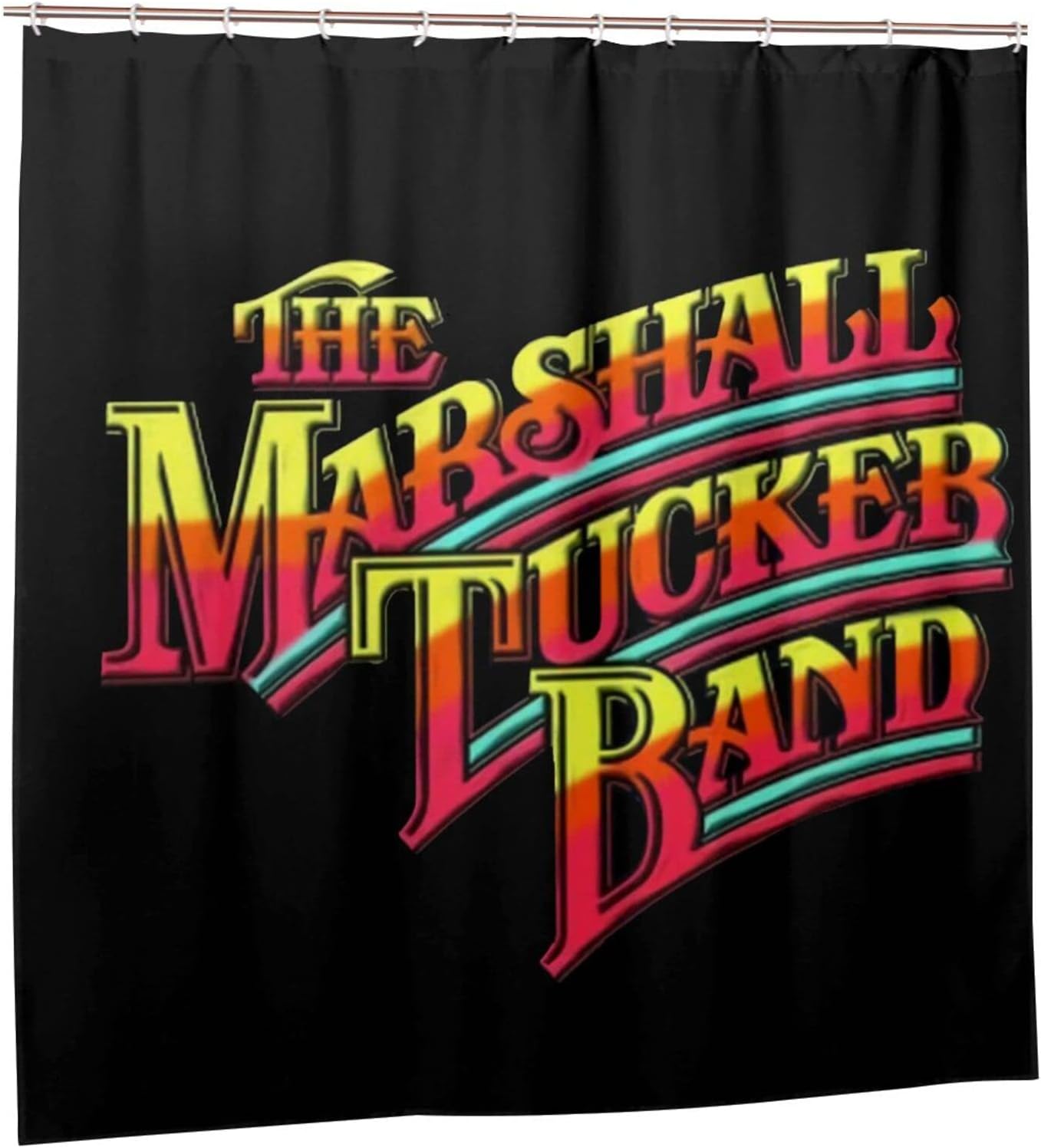 Minimalistic Shower Curtain with Durable Fabric by Tucker Marshalls