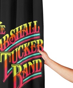 Minimalistic Shower Curtain with Durable Fabric by Tucker Marshalls